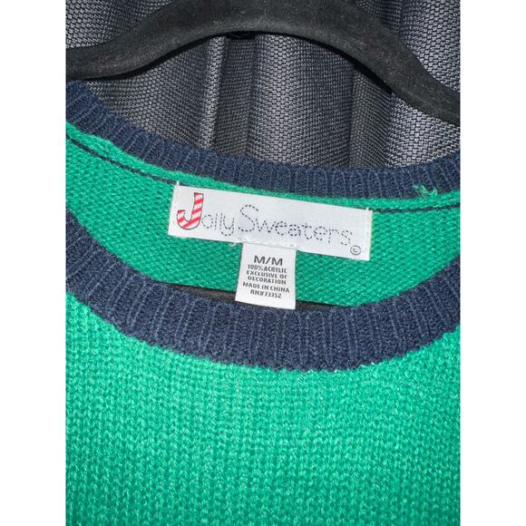 Ugly Christmas Sweater Xmas Size Medium Unicorn - Picture 2 of 3